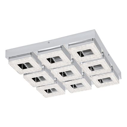 Eglo 95658 - Kristály mennyezeti lámpa FRADELO 9xLED/4W/230V