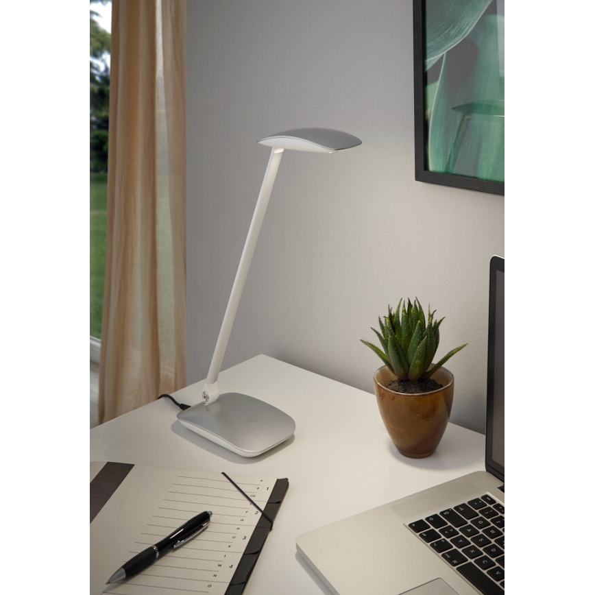 Eglo - Fényerőszabályozható LED asztali lámpa LED/4,5W/USB