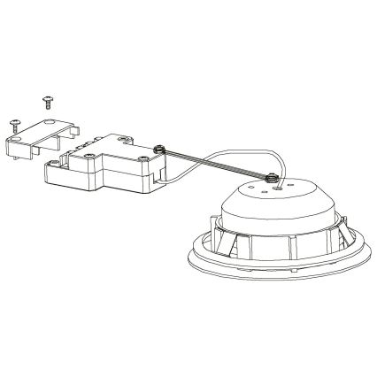 Eglo - LED beépíthető mennyezeti lámpa LED/4,9W/230V