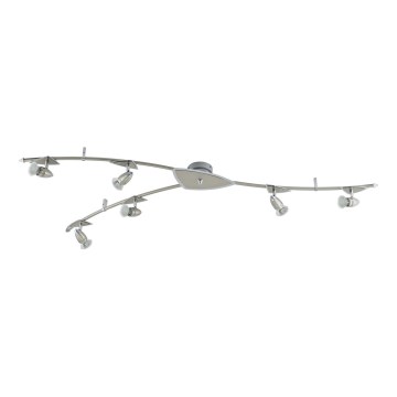 Eglo 95826 - LED Spotlámpa WAVE LED 6xGU10-LED/3W/230V