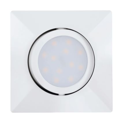 Eglo - 3 darabos PINEDA LED beépíthető lámpatest szett LED/4,9W/230V