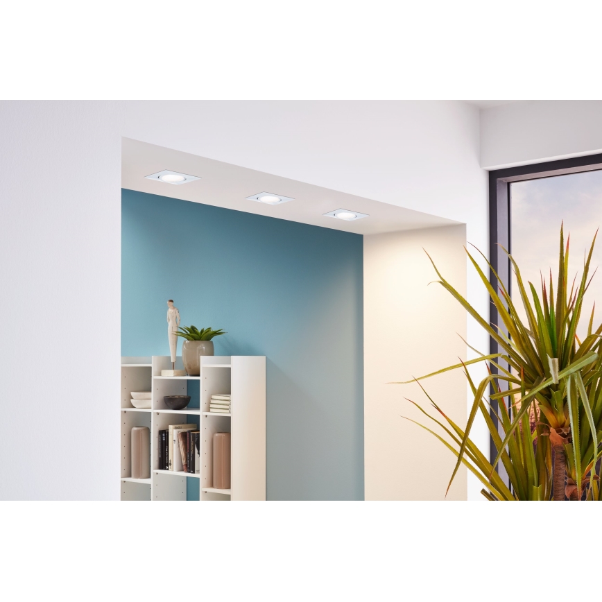 Eglo - SET 3x LED Beépíthető lámpa PINEDA 1xLED/4,9W/230V