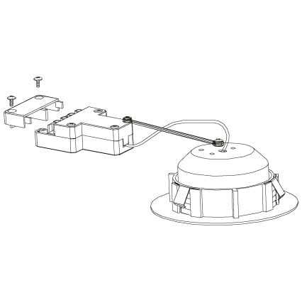 Eglo - 3 darabos PINEDA beépíthető LED mennyezeti lámpa, 4,9 W, 230 V