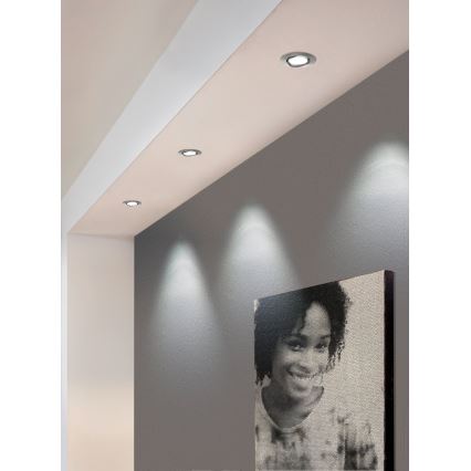 Eglo - 3 darabos szett PINEDA beépíthető LED lámpa LED/4,9W/230V
