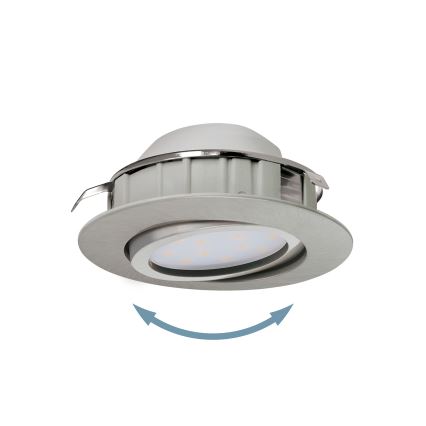 Eglo - 3 darabos PINEDA LED beépíthető mennyezeti lámpatest, 4,9W/230V