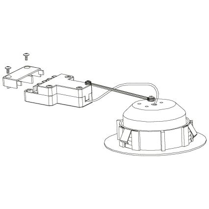Eglo - 3 darabos PINEDA beépíthető mennyezeti LED lámpatest LED/6W/230V