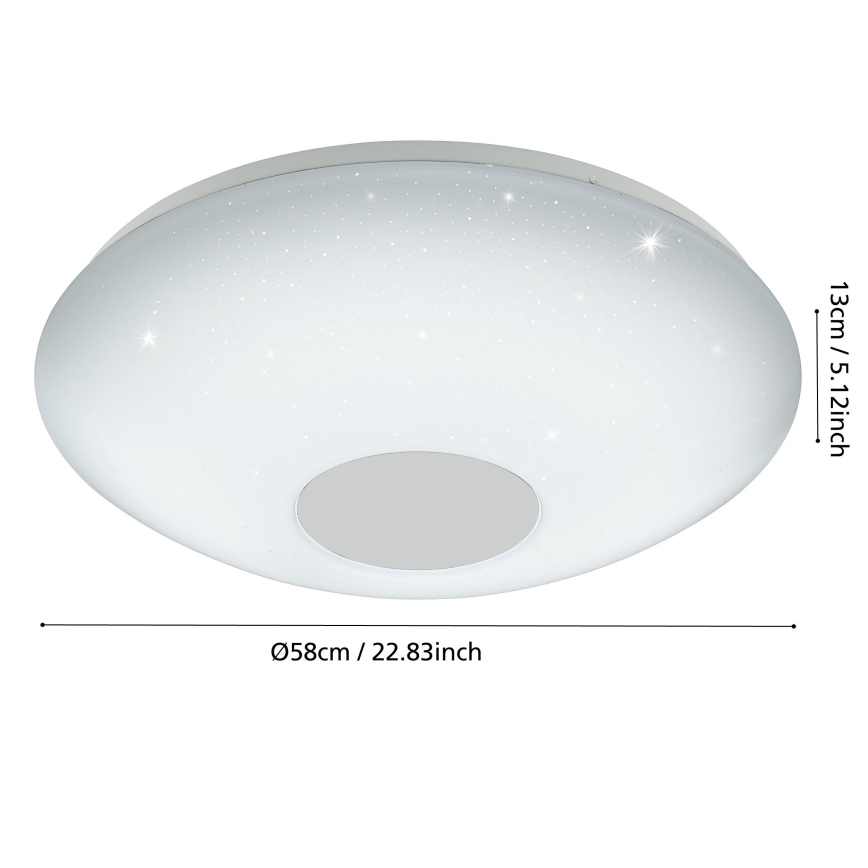 Eglo - LED dimmelhető mennyezeti lámpa LED/30W/230V + távirányító