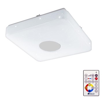 Eglo 95974 - Fényerőszabályozható LED mennyezeti lámpatest VOLTAGO 2 LED/14W/230V + távirányító