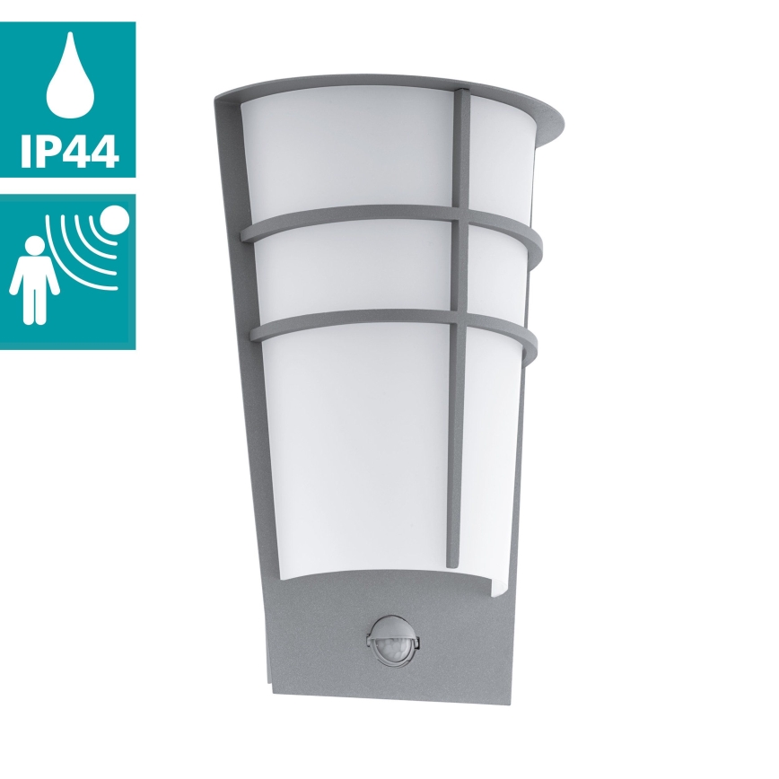 Eglo 96017 - LED kültéri fali lámpa érzékelővel BREGANZO 1 2xLED/2,5W IP44