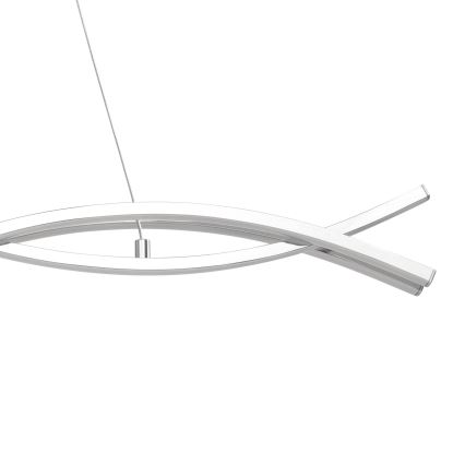 Eglo - kábelre függesztett LED csillár LED/35W/230V 3000K fényes króm
