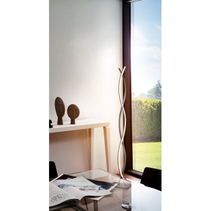 Eglo - LED állólámpa LED/36W/230V fényes króm