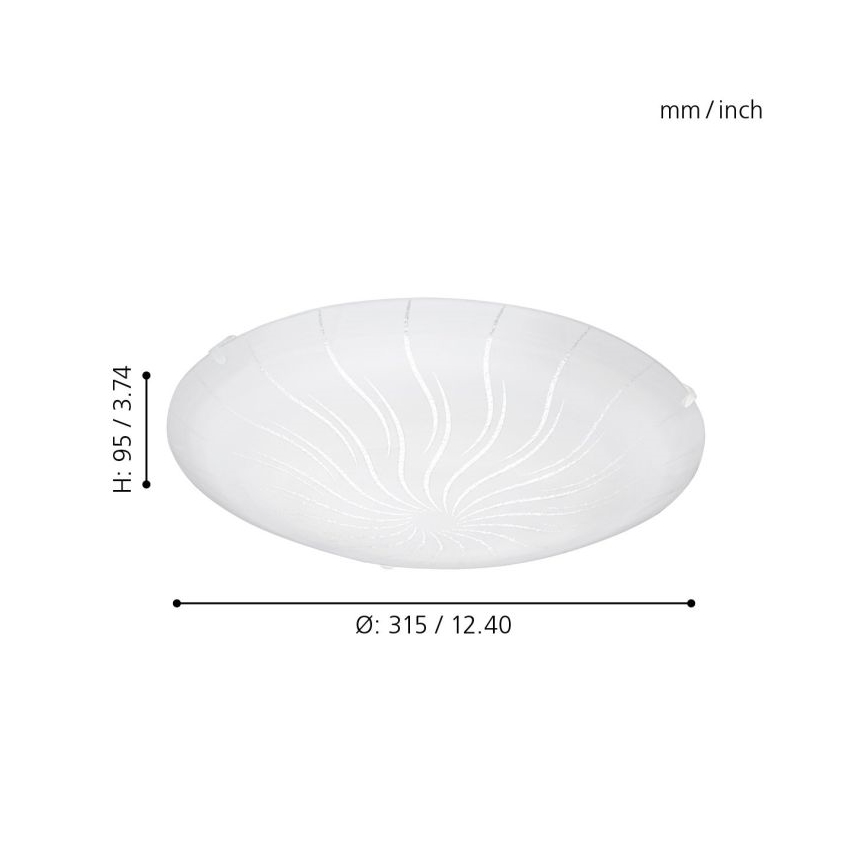 Eglo - LED Mennyezeti lámpa LED/11W/230V