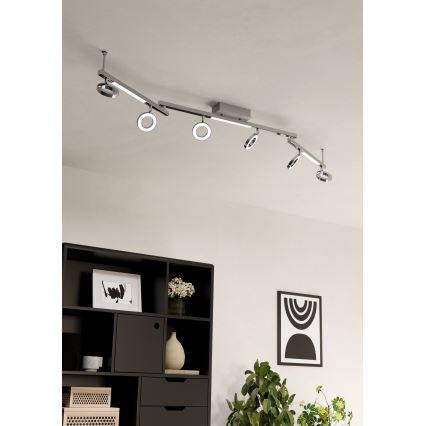 Eglo - Mennyezeti lámpa 6xLED/3,2W + 3xLED/3,3/230V