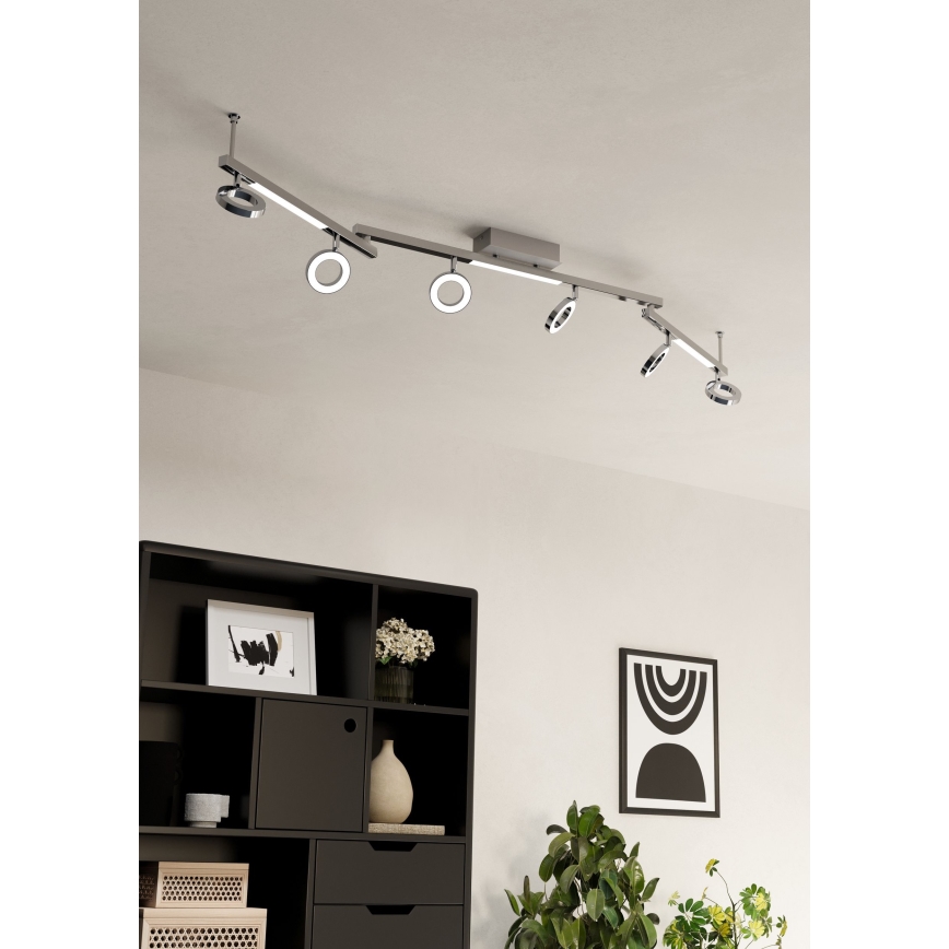 Eglo - Mennyezeti lámpa 6xLED/3,2W + 3xLED/3,3/230V