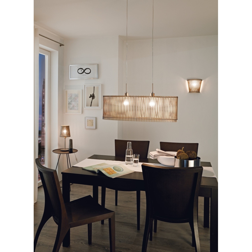 Eglo 96196 - Asztali lámpa SENDERO 1xE27/60W/230V