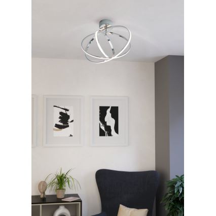 Eglo - LED Mennyezeti lámpa 3xLED/12W+14W+9W/230V