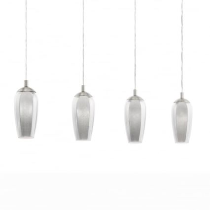 Eglo - LED Csillár zsinóron 4xG9/2,5W/230V