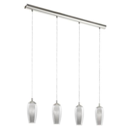 Eglo - LED Csillár zsinóron 4xG9/2,5W/230V