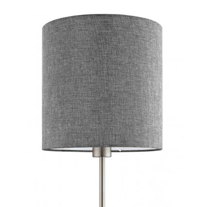 Eglo 96377 - Állólámpa PASTERI 1xE27/60W/230V átm. 28 cm szürke