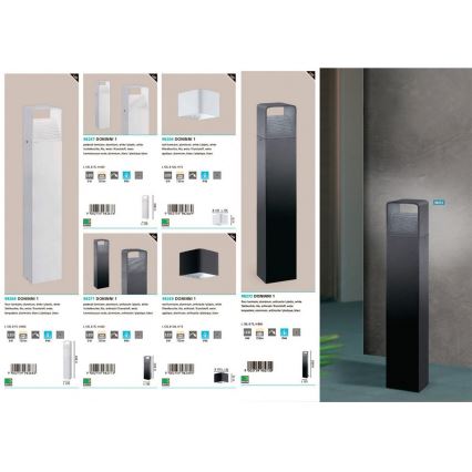 Eglo 96501 - LED kültéri fali lámpa DONINNI LED/5W/230V