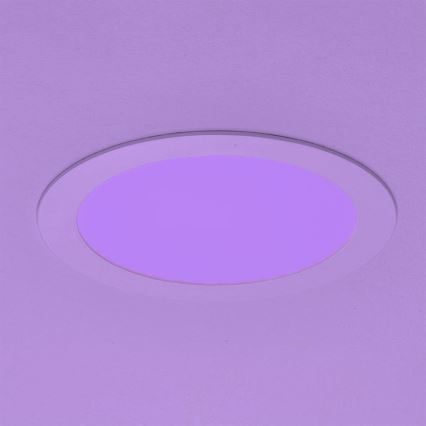 Eglo - RGBW LED, fényerőszabályozható süllyesztett mennyezeti lámpatest FUEVA-C LED/15,6W/230V átm. 22,5 cm