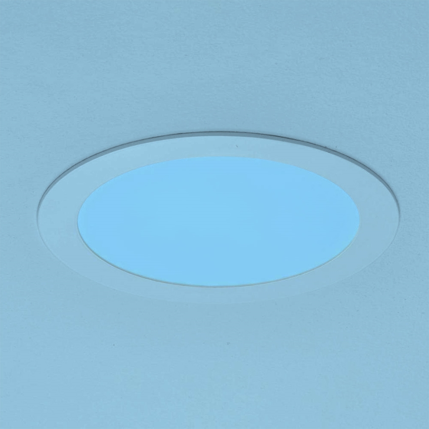 Eglo - RGBW LED, fényerőszabályozható süllyesztett mennyezeti lámpatest FUEVA-C LED/15,6W/230V átm. 22,5 cm