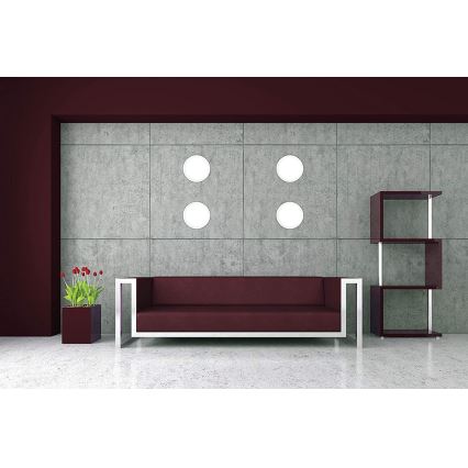 Eglo - RGBW LED, fényerőszabályozható süllyesztett mennyezeti lámpatest FUEVA-C LED/15,6W/230V átm. 22,5 cm