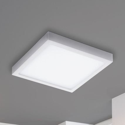Eglo - LED RGBW fényerőszabályozható mennyezeti lámpatest FUEVA-C LED/21W/230V 30x30 cm