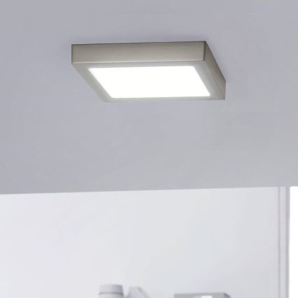Eglo - LED RGBW dimmelhető mennyezeti lámpatest FUEVA-C LED/15,6W/230V Bluetooth 22,5x22,5 cm