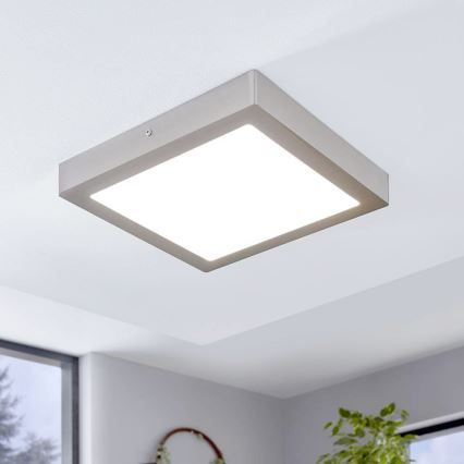 Eglo - LED RGBW fényerő-szabályozható mennyezeti lámpa FUEVA-C LED/21W/230V 30x30 cm