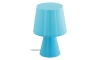 Eglo 96909 - Asztali lámpa MONTALBO 1xE14/40W/230V kék
