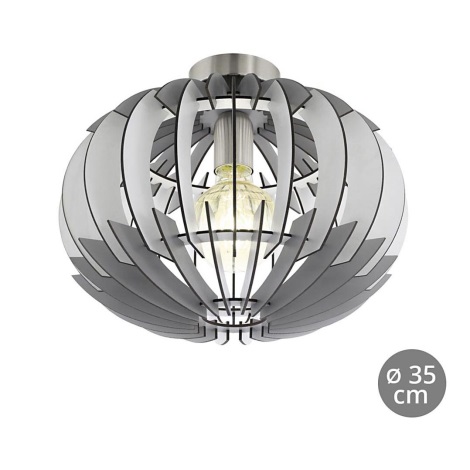 Eglo 96971 - Mennyezeti lámpa OLMERO 1xE27/60/230V