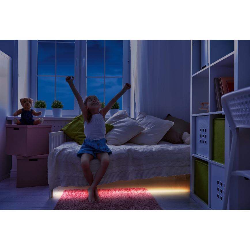 Eglo - KÉSZLET 2x LED szalag mozgásérzékelővel 2xLED/36x0,1W/230V 2,4m