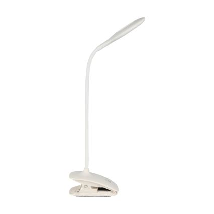 Eglo - Fényerőszabályozható LED csíptetős lámpa LED/3W/5V 500 mAh fehér