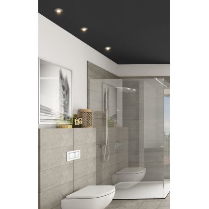 Eglo - LED Fürdőszobai beépíthető lámpa 3xLED/1W/230V IP44