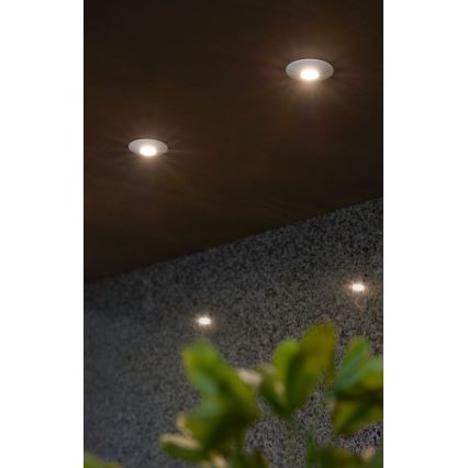Eglo - LED Fürdőszobai beépíthető lámpa 3xLED/1W/230V IP44