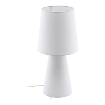 EGLO 97131 - Asztali lámpa CARPARA 2xE27/12W/230V