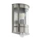 Eglo - érzékelős kültéri fali lámpa 1xE27/60W/230V