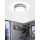 Eglo - LED dimmelhető fürdőszobai mennyezeti lámpa LOCANA-C LED/14W/230V szürke