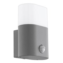 Eglo 97315 - LED kültéri fali lámpa érzékelős FAVRIA LED/11W/230V