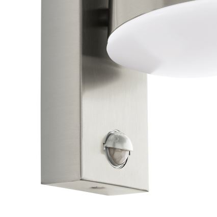 Eglo 97453 - CALDIERO kültéri fali lámpa érzékelővel 1xE27/10W/230V IP44