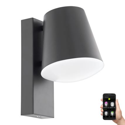 Eglo 97482 - LED dimmelhető kültéri fali lámpa CALDIERO-C 1xE27/9W/230V IP44