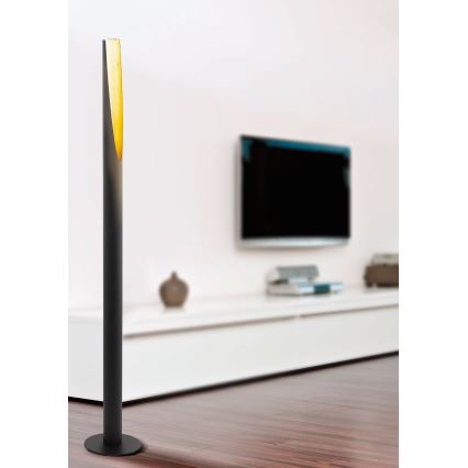 Eglo - LED Állólámpa 1xGU10/4,5W/230V fekete