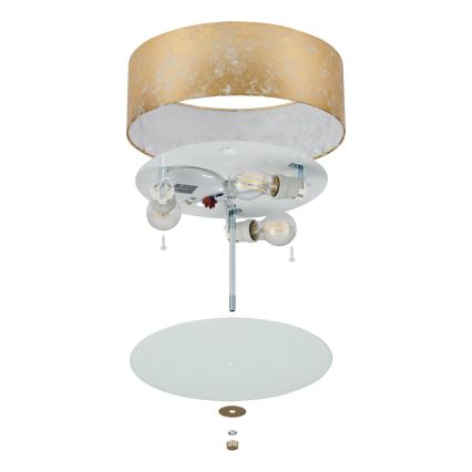 Eglo 97642 - VISERBELLA mennyezeti lámpatest 3x E27/60W/230V