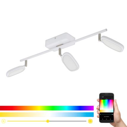 Eglo - LED RGB beépíthető lámpa PALOMBARE-C 3xLED/5W/230V