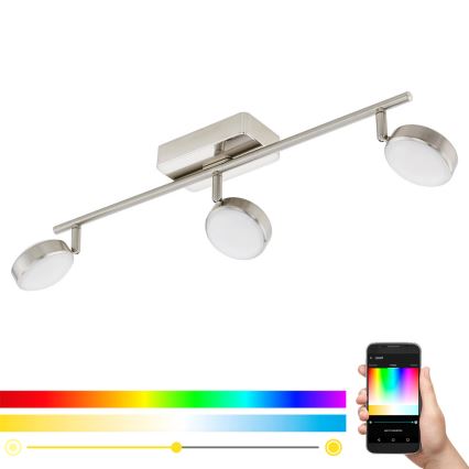 Eglo - LED RGB spotlámpa CORROPOLI-C 3xLED/5W/230V