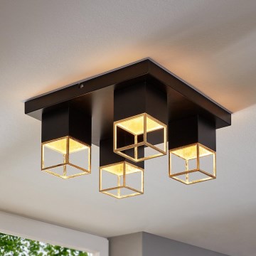 Eglo 97731 - LED felületre szerelhető mennyezeti lámpa MONTEBALDO 4xGU10/5W/230V