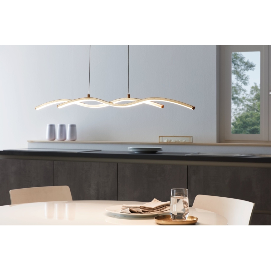 Eglo - LED Csillár zsinóron 2xLED/8,5W/230V