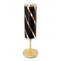 Eglo 97769 - Asztali lámpa PINTO NERO 1 1xE27/60W/230V