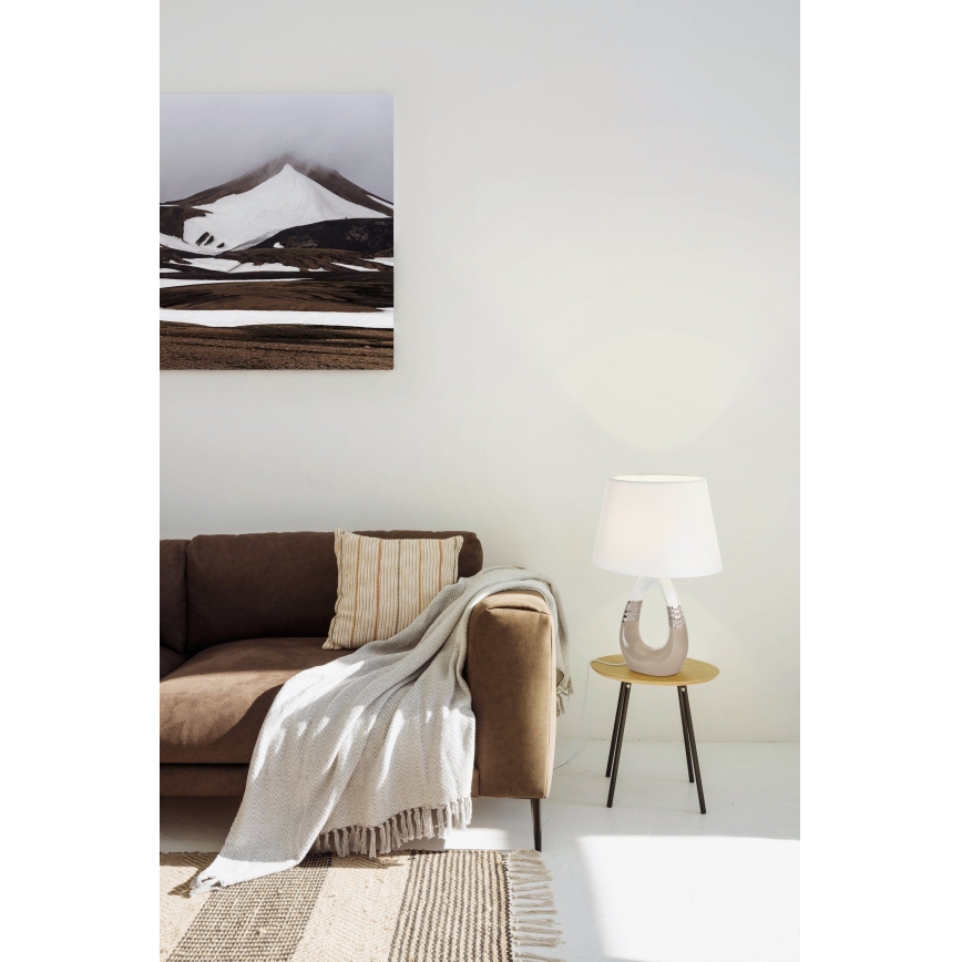 Eglo 97775 - Asztali lámpa BELLARIVA 1 1xE14/40W/230V